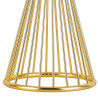 Lampa stołowa FILO TABLE czarno - złota 85 cm MT1235 Step into Design