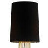 Lampa podłogowa FILO-2 czarno - złota 156 cm MF1236 Step into Design