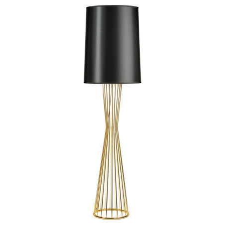 Lampa podłogowa FILO-1 czarno - złota 145 cm MF1235 Step into Design