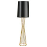 Lampa podłogowa FILO-1 czarno - złota 145 cm MF1235 Step into Design