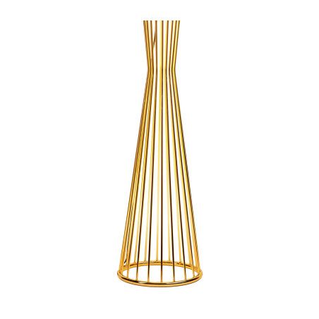 Lampa podłogowa FILO-1 czarno - złota 145 cm MF1235 Step into Design