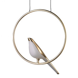 Lampa wisząca PTAK TIT LED złota 35 cm ST-9008P-1 Step into Design