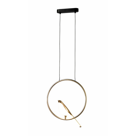 Lampa wisząca PTAK TIT LED złota 35 cm ST-9008P-1 Step into Design