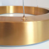 Lampa wisząca CIRCLE 60+80 LED mosiądz na 1 podsufitce ST-8848-60+80 brass Step into Design
