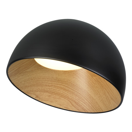 Plafon ledowy PADELLA SKOS czarny 35 cm ST-9493C/B black Step into Design