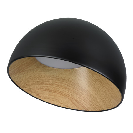 Plafon ledowy PADELLA SKOS czarny 35 cm ST-9493C/B black Step into Design