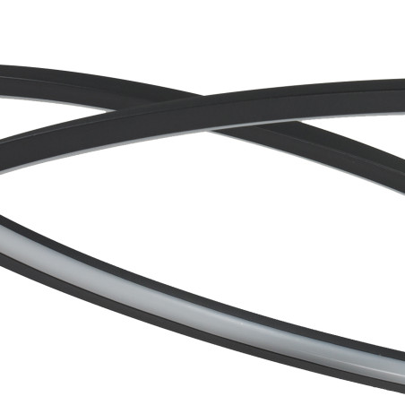Lampa wisząca SPIRELLO ledowa czarna 80 cm ST-8826P/B Step into Design
