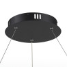 Lampa wisząca SPIRELLO ledowa czarna 80 cm ST-8826P/B Step into Design