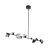 Lampa wisząca CONE LED czarna 130 cm ST-10307P-130 black Step into Design