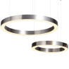 Lampa wisząca CIRCLE 40+60 LED nikiel na 1 podsufitce ST-8848-40+60 nickel Step into Design