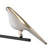 Lampa ścienna PTAK TIT LED złoto-czarna 28 cm ST-9008-W Step into Design