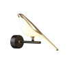 Lampa ścienna PTAK TIT LED złoto-czarna 28 cm ST-9008-W Step into Design