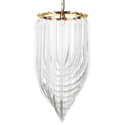 Lampa wisząca WAVE złota 40 cm DP0339-400 gold Step into Design