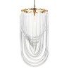 Lampa wisząca WAVE złota 40 cm DP0339-400 gold Step into Design