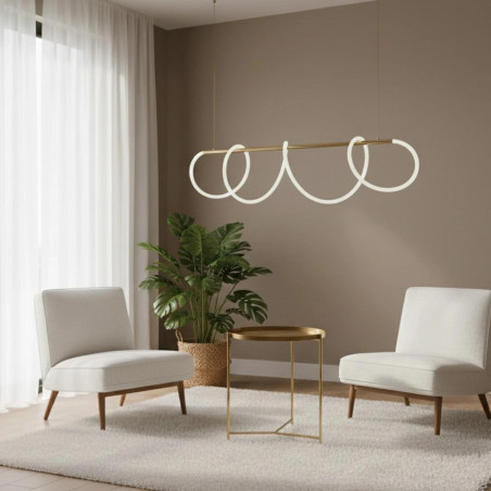 Lampa wisząca FANTASIA LED złota 120 cm ST-9282P/L1 Step into Design