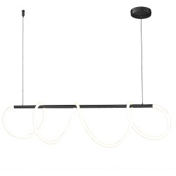 Lampa wisząca FANTASIA LED czarna 120 cm ST-9282P/L1black Step into Design