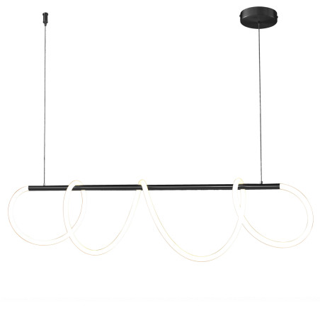 Lampa wisząca FANTASIA LED czarna 120 cm ST-9282P/L1black Step into Design