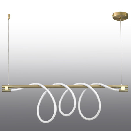 Lampa wisząca FANTASIA LONG LED złota 120 cm ST-9282P/L2 Step into Design