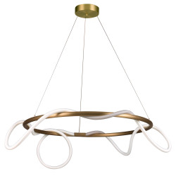 Lampa wisząca FANTASIA ROUND LED złota 60 cm ST-9282R/D60 Step into Design