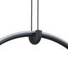 Lampa wisząca COCO 1 LED czarna 40 cm ST-10339P/1H Step into Design