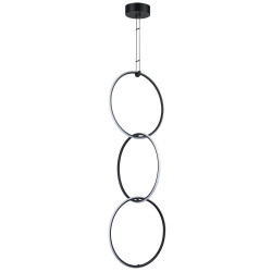 Lampa wisząca COCO 3 LED czarna 40 cm ST-10339P/3H Step into Design