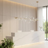 Lampa wisząca AMORE LED złota 153 cm ST-8869P-L Step into Design