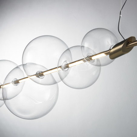 Lampa wisząca AMORE LED złota 153 cm ST-8869P-L Step into Design
