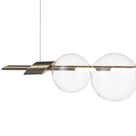 Lampa wisząca AMORE LED złota 153 cm ST-8869P-L Step into Design