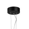 Lampa wisząca ACIRCULO led czarna 50 cm ST-10453P-D500A black Step into Design