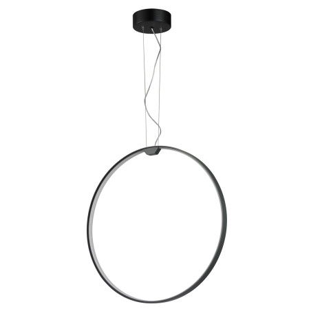 Lampa wisząca ACIRCULO led czarna 60 cm ST-10453P-D600A black Step into Design