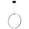 Lampa wisząca ACIRCULO led czarna 60 cm ST-10453P-D600A black Step into Design