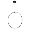 Lampa wisząca ACIRCULO led czarna 74 cm ST-10453P-D740A black Step into Design