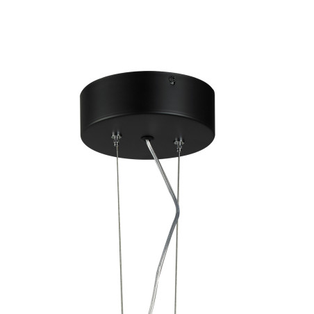 Lampa wisząca ACIRCULO led czarna 74 cm ST-10453P-D740A black Step into Design