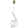 Lampa wisząca AMORE - 1 LED złota 24 cm ST-8869P-1 Step into Design
