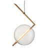 Lampa wisząca AMORE - 1 LED złota 24 cm ST-8869P-1 Step into Design
