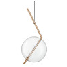 Lampa wisząca AMORE - 1 LED złota 24 cm ST-8869P-1 Step into Design