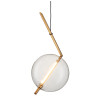 Lampa wisząca AMORE - 1 LED złota 24 cm ST-8869P-1 Step into Design