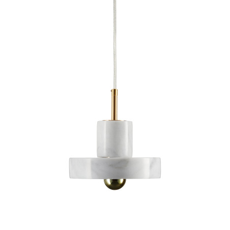 Lampa wisząca UNIVERSO marmurowo złota 18 cm ST-10050P1 Step into Design