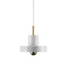 Lampa wisząca UNIVERSO marmurowo złota 18 cm ST-10050P1 Step into Design