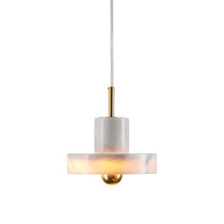 Lampa wisząca UNIVERSO marmurowo złota 18 cm ST-10050P1 Step into Design
