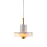 Lampa wisząca UNIVERSO marmurowo złota 18 cm ST-10050P1 Step into Design