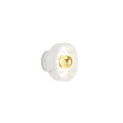 Lampa ścienna UNIVERSO marmurowo złota 18 cm ST-10050W Step into Design