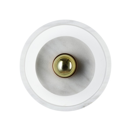 Lampa ścienna UNIVERSO marmurowo złota 18 cm ST-10050W Step into Design