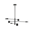 Lampa wisząca CLEX - 6P LED czarna 100 cm ST-8102P-6 Step into Design