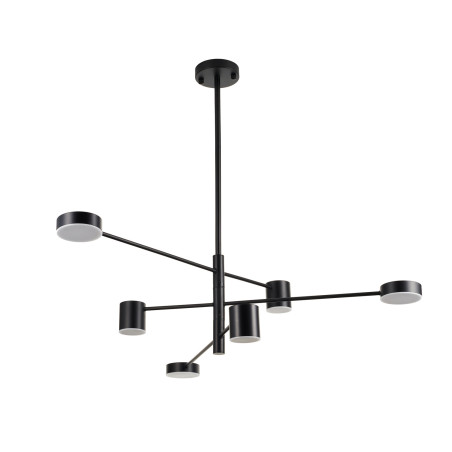 Lampa wisząca CLEX - 6P LED czarna 100 cm ST-8102P-6 Step into Design