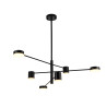 Lampa wisząca CLEX - 6P LED czarna 100 cm ST-8102P-6 Step into Design