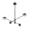 Lampa wisząca CLEX - 4P LED czarna 100 cm ST-8102P-4 Step into Design