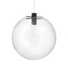 Lampa wisząca TONDA czarna 40 cm ST-8722P-XL black Step into Design
