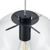 Lampa wisząca TONDA czarna 40 cm ST-8722P-XL black Step into Design