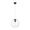 Lampa wisząca TONDA czarna 30 cm ST-8722P-M black Step into Design